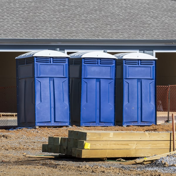 how do you ensure the porta potties are secure and safe from vandalism during an event in Leith ND